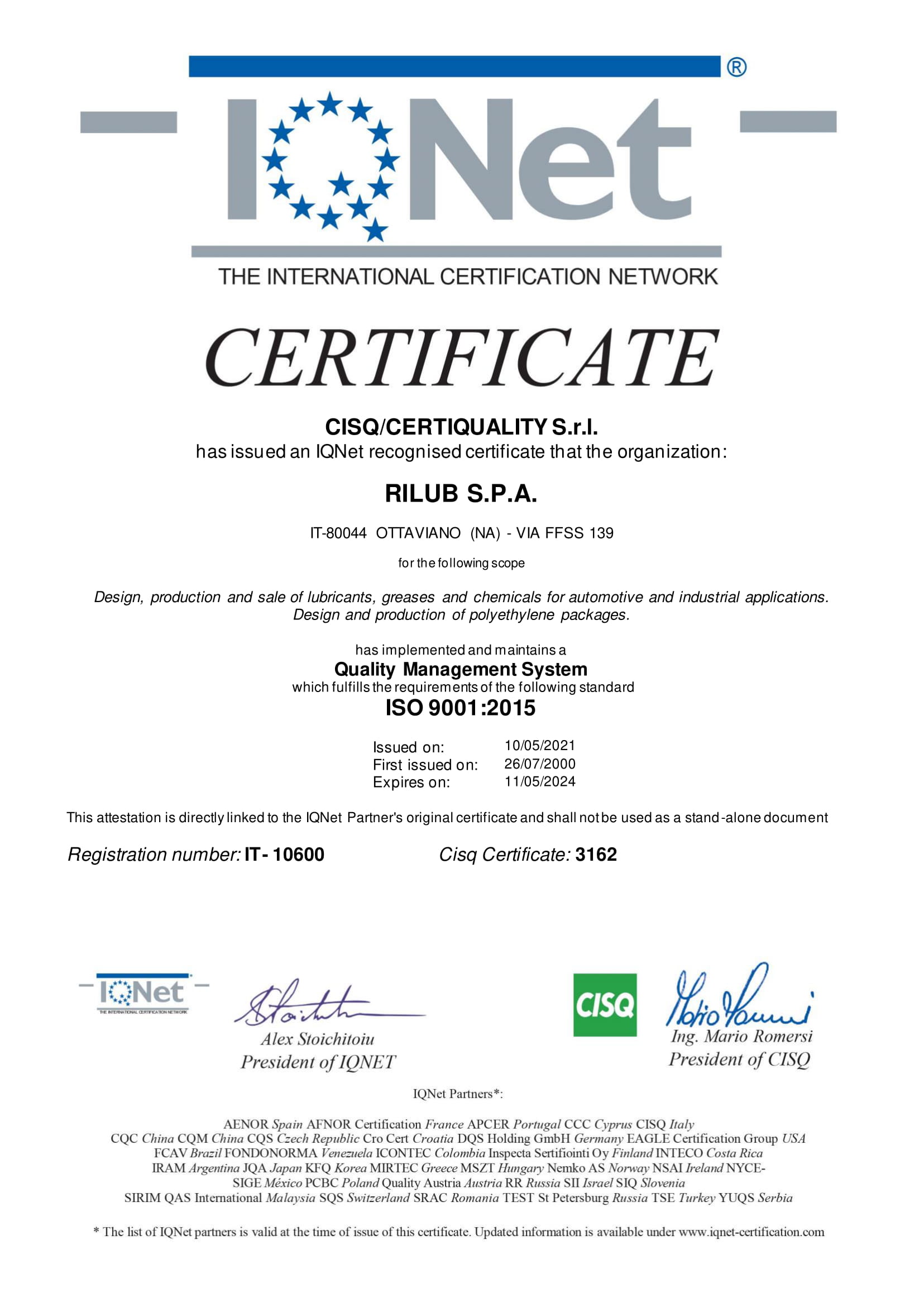 Iso9001 2